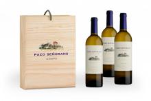 Pazo Señorans 2022, 0,75 litres, 3 bottles wood case